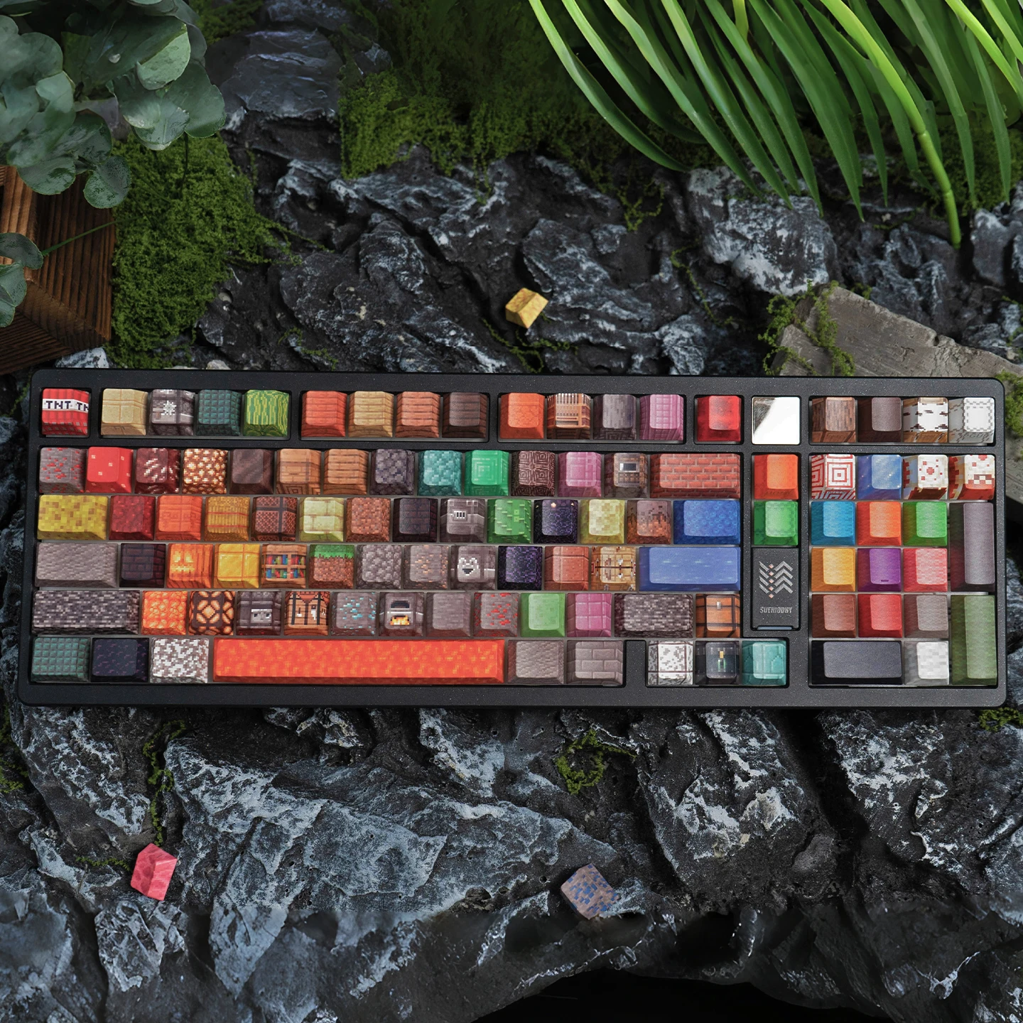 Original Colorful Keycaps 128 Keys Side Bright Print PBT Cherry Profile Dye-Sub Keycaps Sets for MX Gamer Mechanical Keyboard