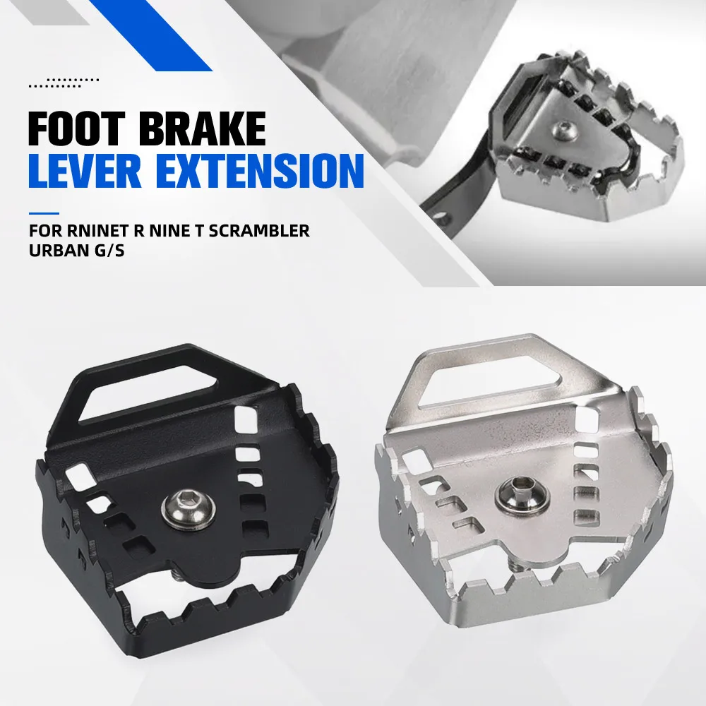 

Foot Brake Pedal Enlarge Step Plate For BMW RNINET R NINE T SCRAMBLER URBAN G/S Foot Brake Lever Extension Pad Tips Stand