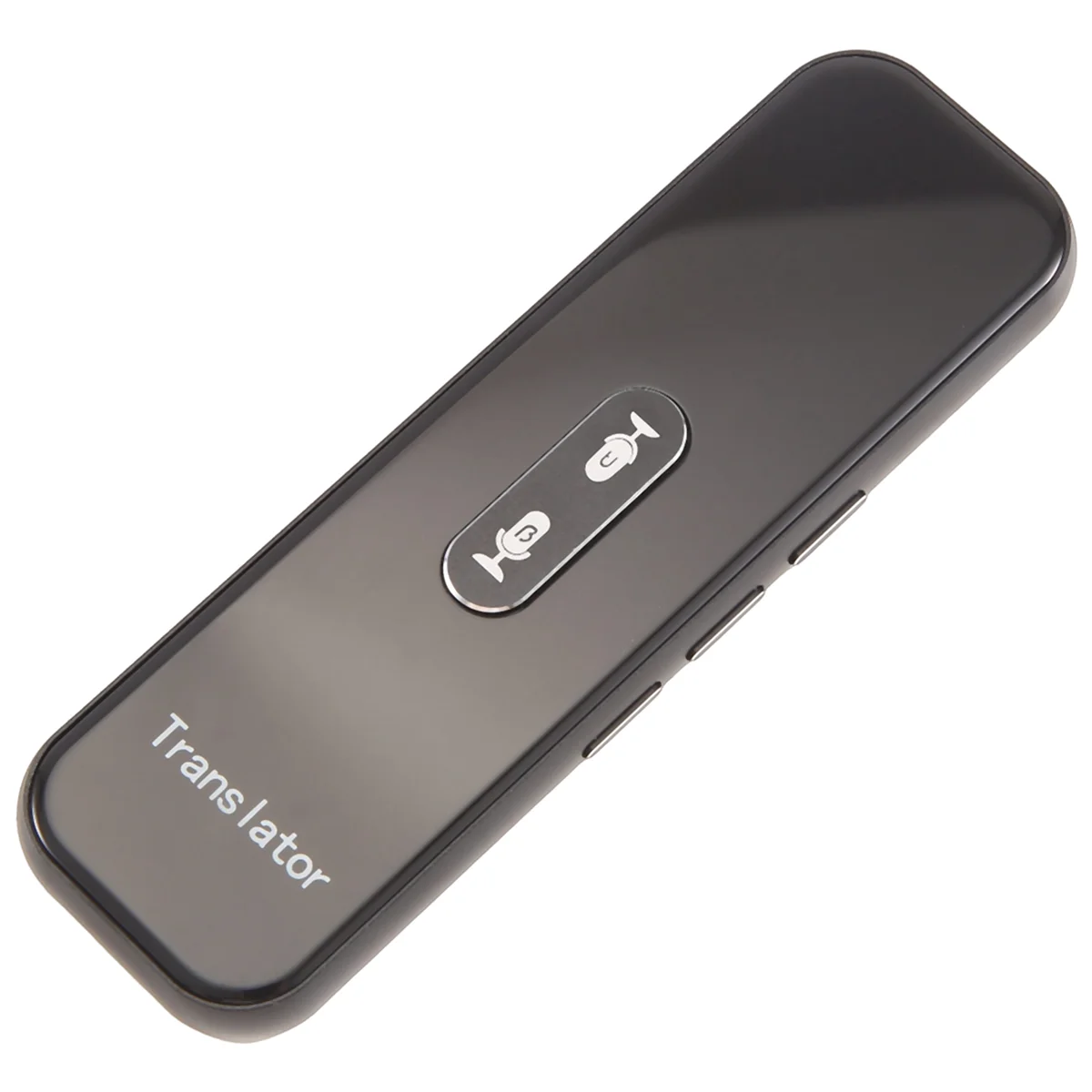 مترجم IngeniousVoice 137 لغة متعددة اللغات ترجمة فورية لاسلكية تطبيق مترجم في الوقت الحقيقي (أسود) أنيق