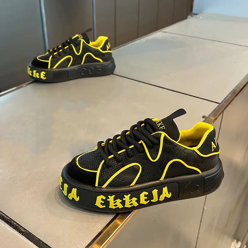 Shoes for Mens Trendy Thick-soled Breathable Soft-soled Sneaker High Quality Fashion Casual Sports Men's Shoes Zapatillas Hombre