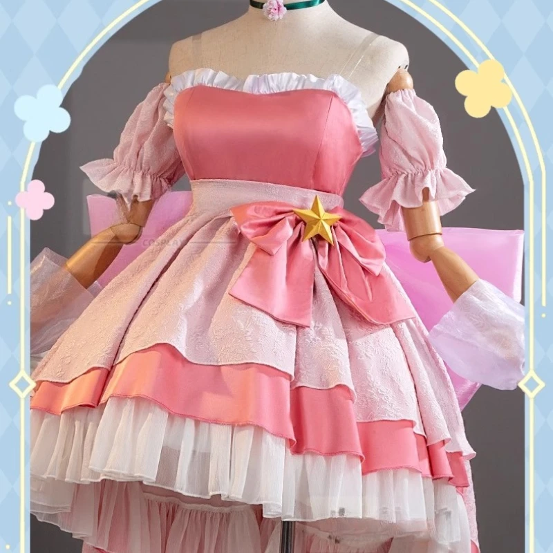 Role Play Women Hero Cos Lolita Dress Hallowmas Princess Dress for Christmas Cosplay Costume Female Sweet Dress Set