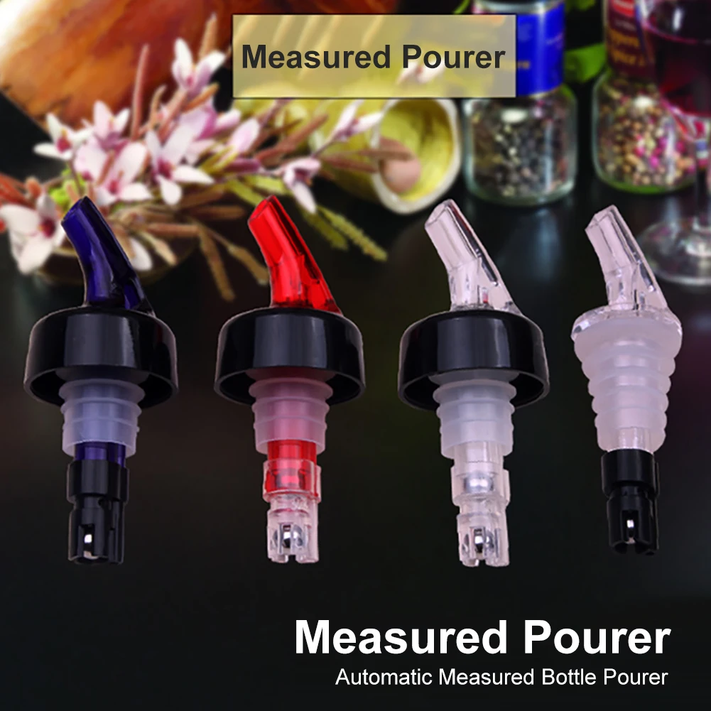 30ml Automatic Measured Bottle Pourer Quick Shot Measure Pourer for Drinks Wine Cocktail Spirit Dispenser Home Bar Tools