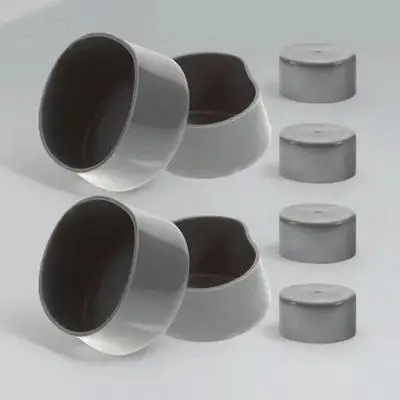 

8Pcs Wheel Bearing Protectors Rubber Caps for Trailers Dust Water Resistant Heavy-Duty Trailer Axle Protection