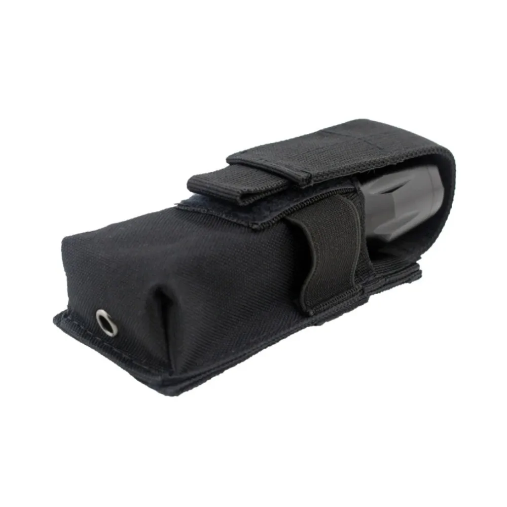Tactical Molle Flashlight Pouch Torch Holder Magazine Single Mag Bag Knife Holster M5 EDC 9mm Outdoor Hunting Waist Bag view 4