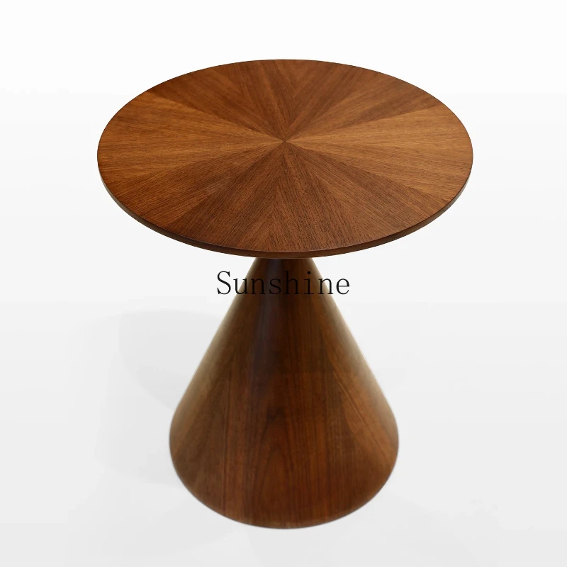 Italian minimalist living room removable sofa side few solid wood small coffee table