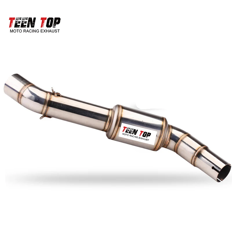

Factory Hot Selling Exhaust Front Pipe 650GT 304 Stainless Steel 51mm Motorcycle Exhaust Pipe For CF Moto