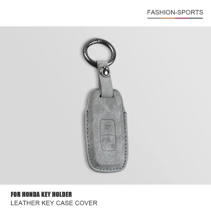 

For Honda Pcx 160 Adv160 SH150 Click160 Vario 160 Vario 125 Lead 125 Click125 Leather Car Remote Key Case Cover Key Chain Shell