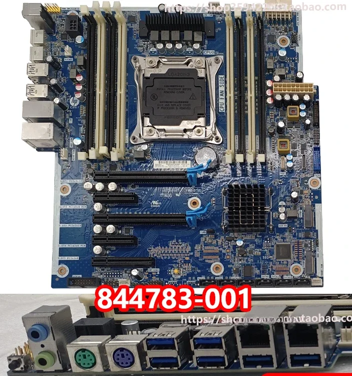 تستخدم لمحطة العمل HP Z4 G4 C422 2066 اللوحة الرئيسية 844783 L09990-L12125-001 601
