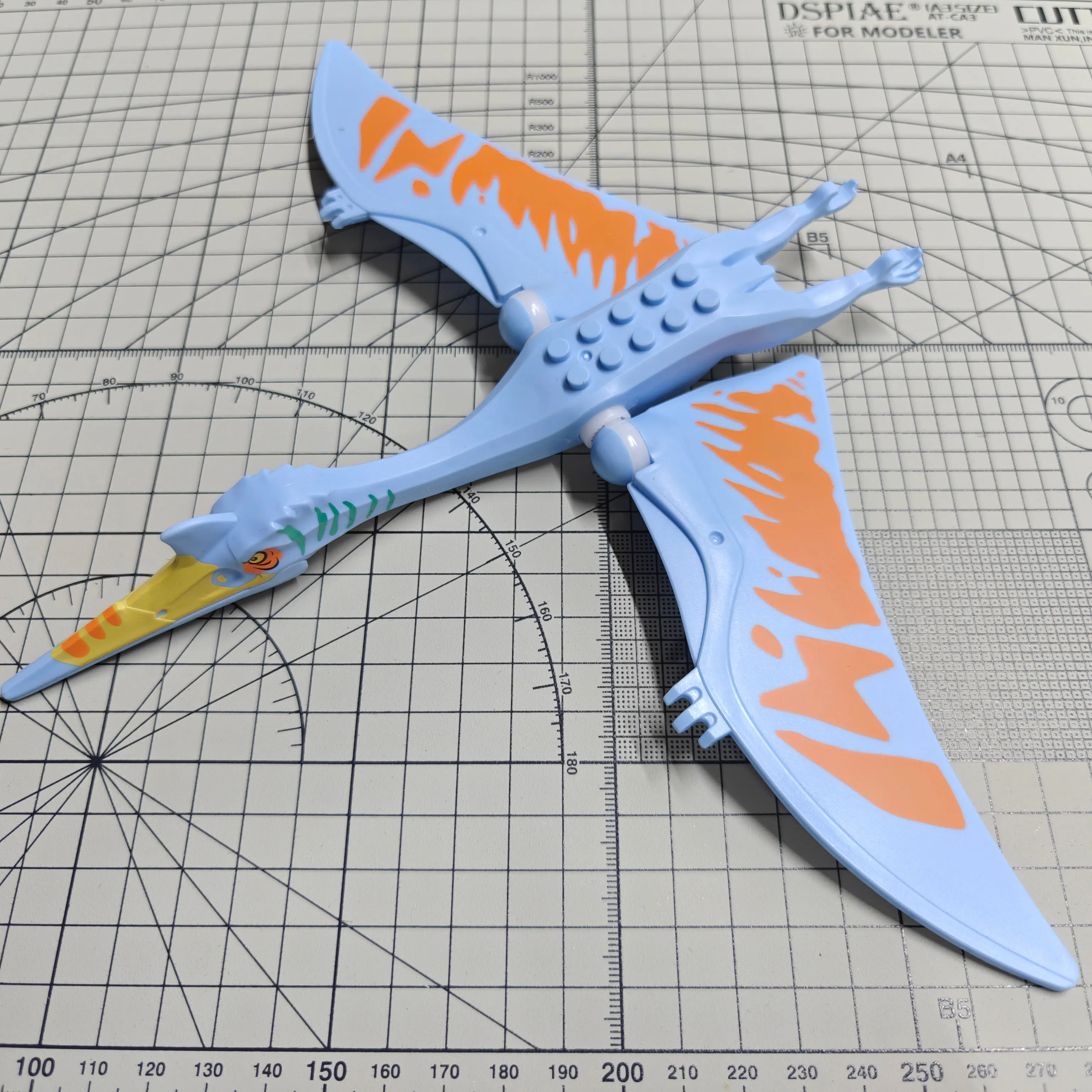 DIY MOC Firmamento Quetzalcoatlus Air Mission Resurgen world dinosaurio bestia dragón juguetes de bloques de construcción para niños regalos
