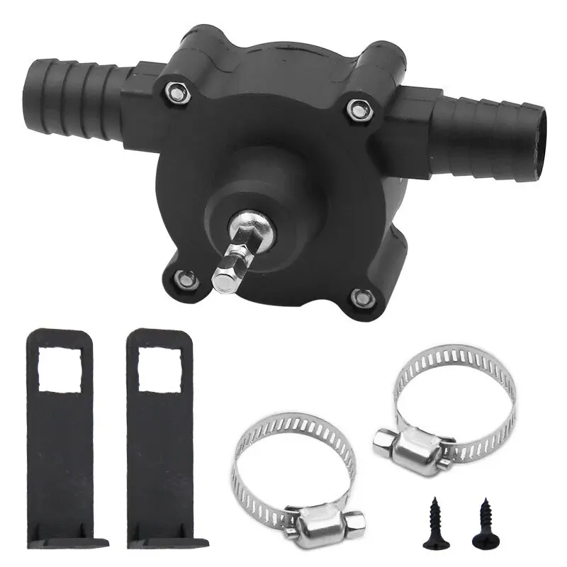 مضخة مياه منزلية صغيرة، مضخة مياه مثقاب كهربائي يدوية، مضخة مياه مريحة بتيار مستمر، ملحقات أداة مضخة طرد مركزي ذاتية الشفط