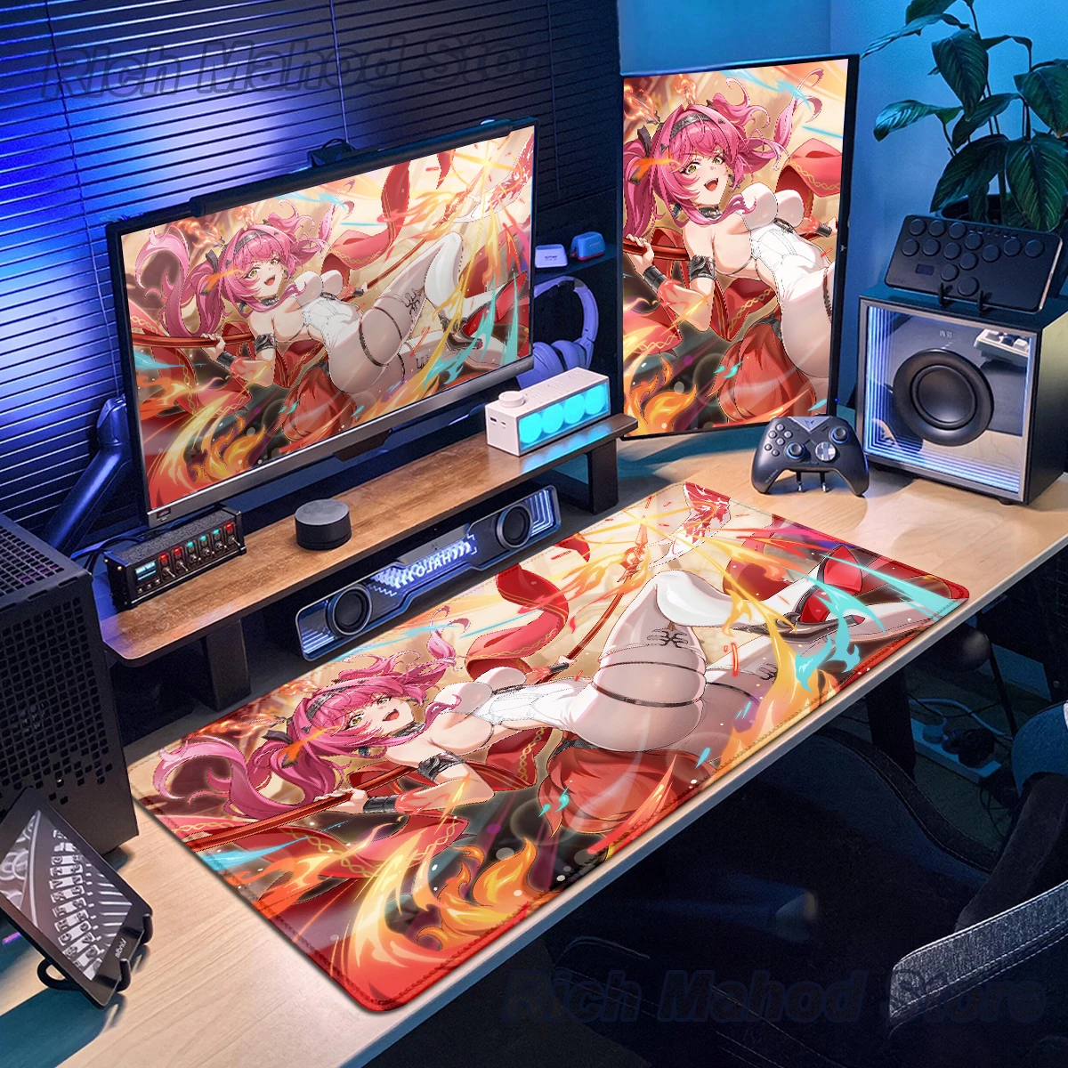 

Game Wuthering Wave Mouse Pad Lupa Desk Mat XXL Gamer Keyboard Pad Office Carpet Desk accessories Extended Tablepad Gaming mats