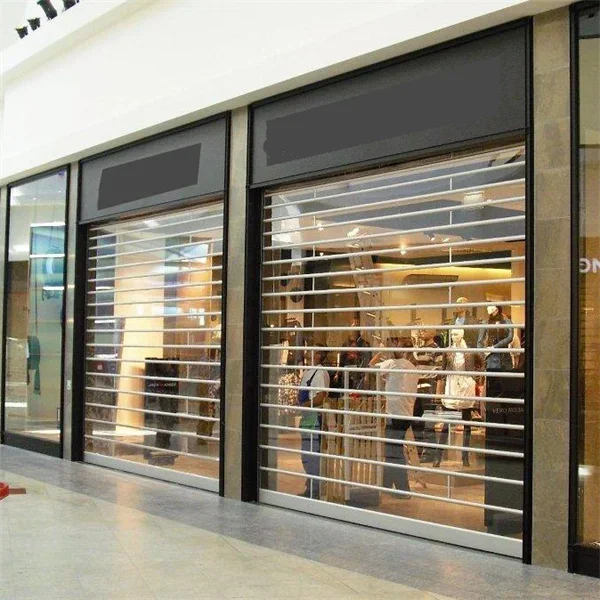 for Transparent Shutter Roller Up and Down Door Outside Security Shutter for Balcony and Swimming Pool