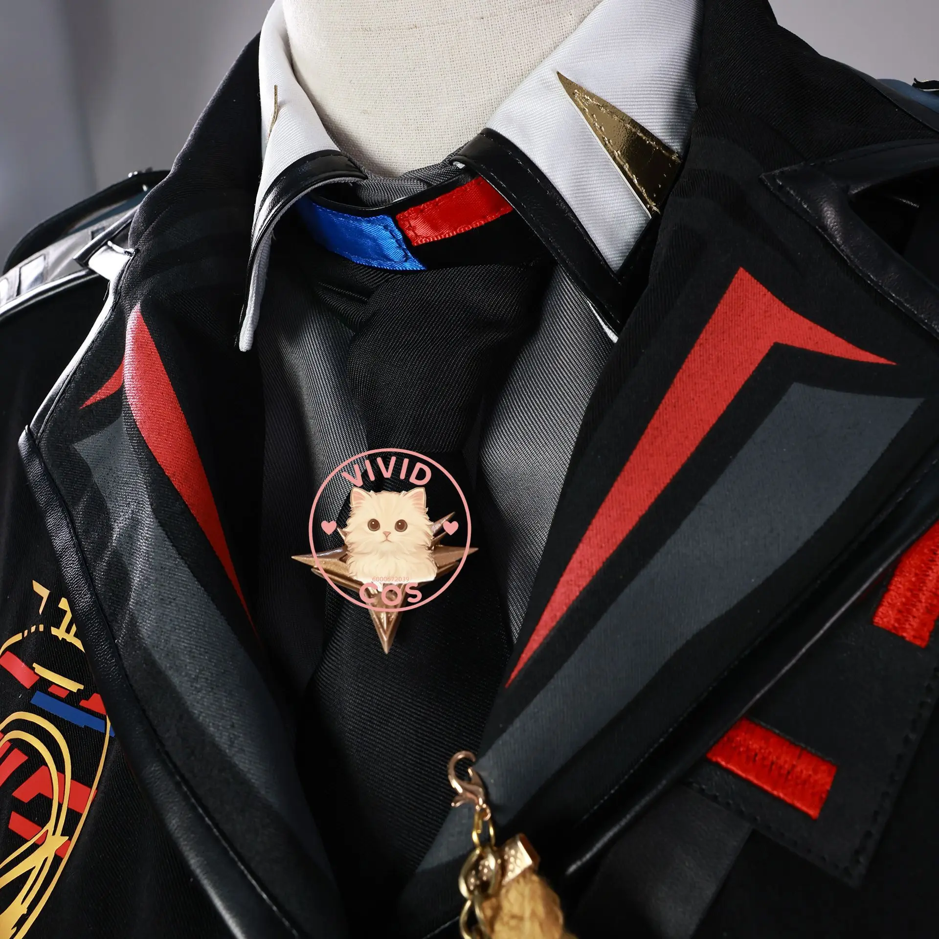 In Stock Game Love and Deepspace Cosplay Women Anime Costume Black White Uniform Suits for Women with Hat Adult Comic Con Party