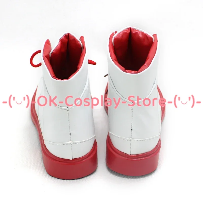 PU couro poder Cosplay sapatos, Botas de Carnaval Halloween, Anime Prop, Custom Made