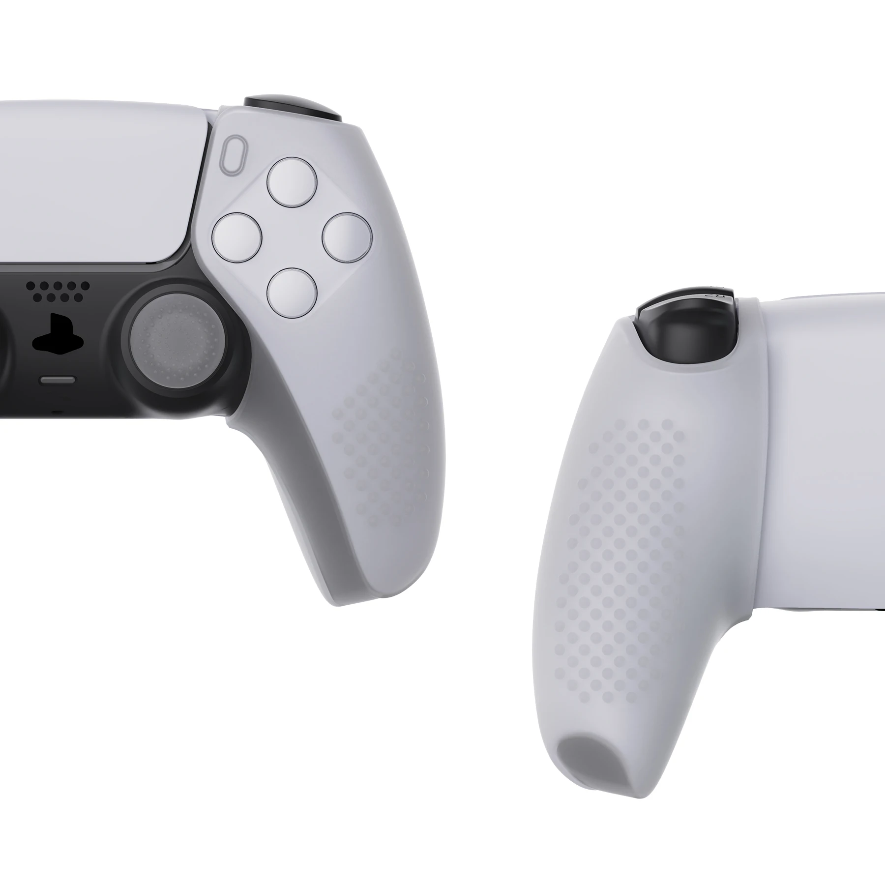 PlayVital 3D Studded Edition manopole ergonomiche in Silicone morbido custodie protettive in gomma con 6 cappucci per levette per Controller ps5