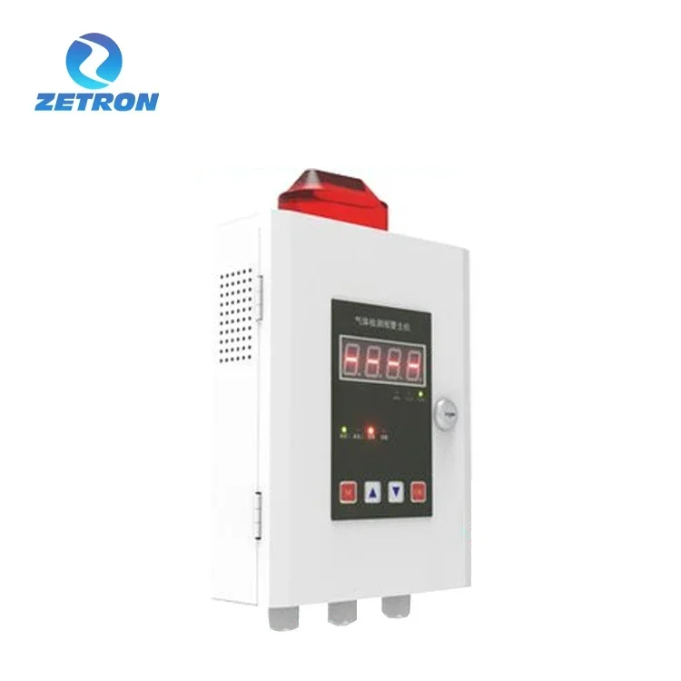 เครื่องควบคุมก๊าซ Zetron TH100 MODBUS RS 485/4-20mA แบบสี่ช่องทาง แผงควบคุมก๊าซ