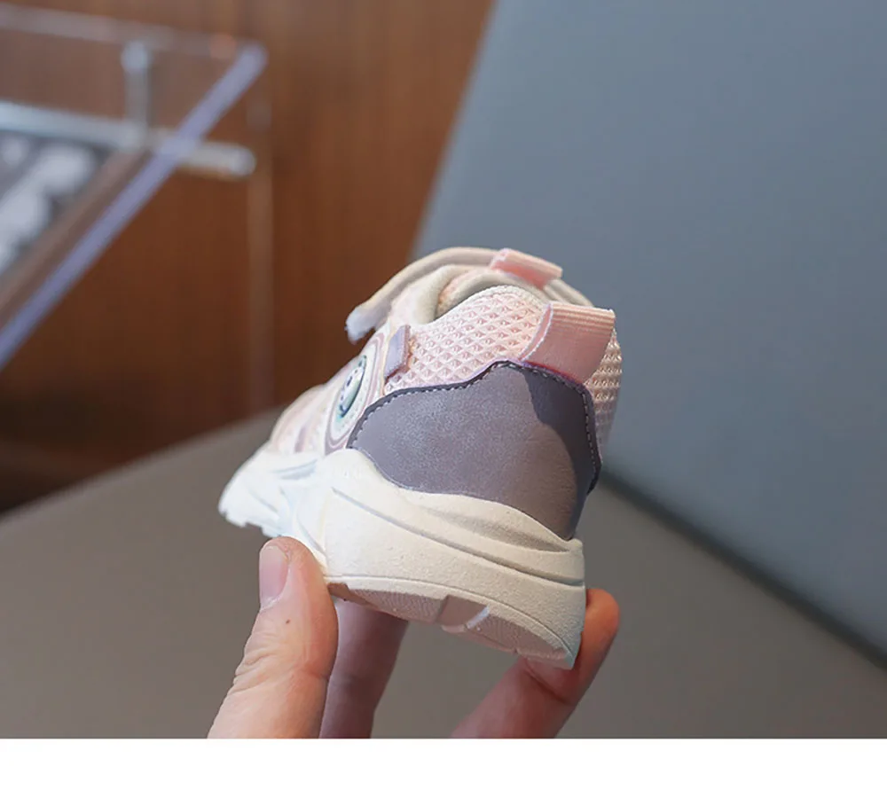 Sportschoenen in Koreaanse stijl voor meisjes PU-leer Ademende peuterschoenen voor kinderen Hardloopsneakers voor jongens met zachte zolen Tennisschoenen