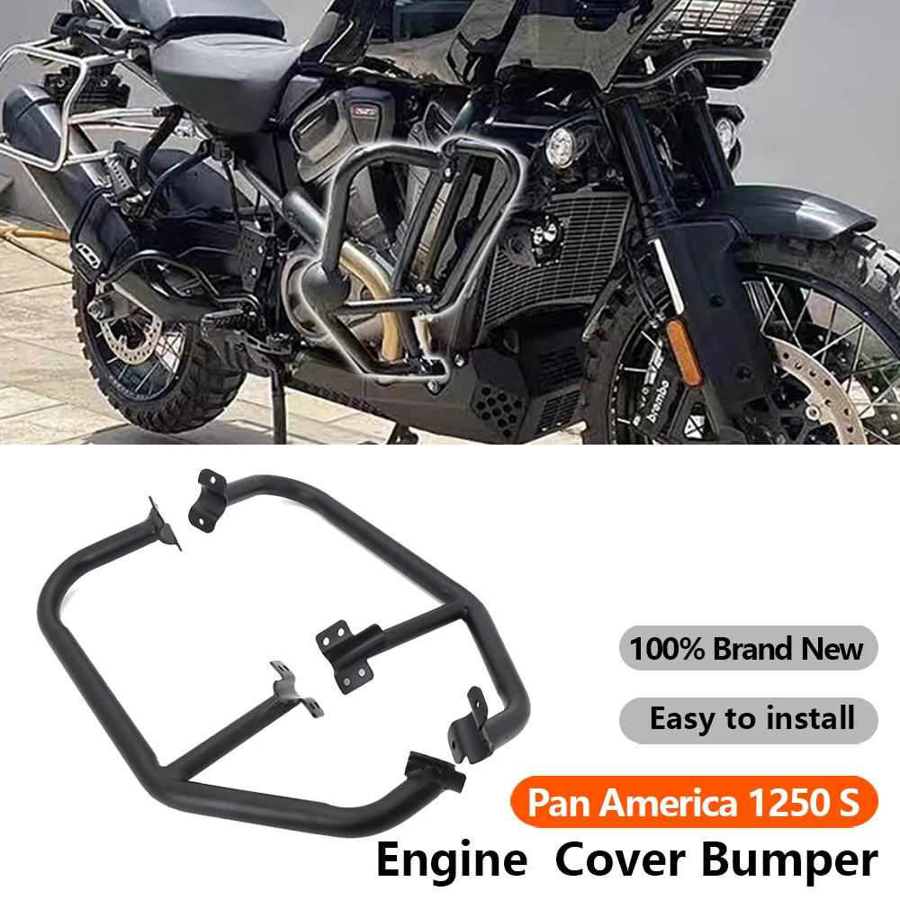 

Motorcycle Road Engine Guard Cover Bumper Bar for Harley Pan America 1250 S RA1250 RA1250S 2021-UP Bumper Stunt Cage