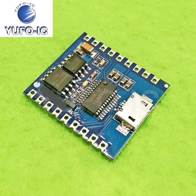 Free Ship 1PCS DY-SV17F Voice Module Voice Playback Module IO Trigger Serial Control USB Download Flash