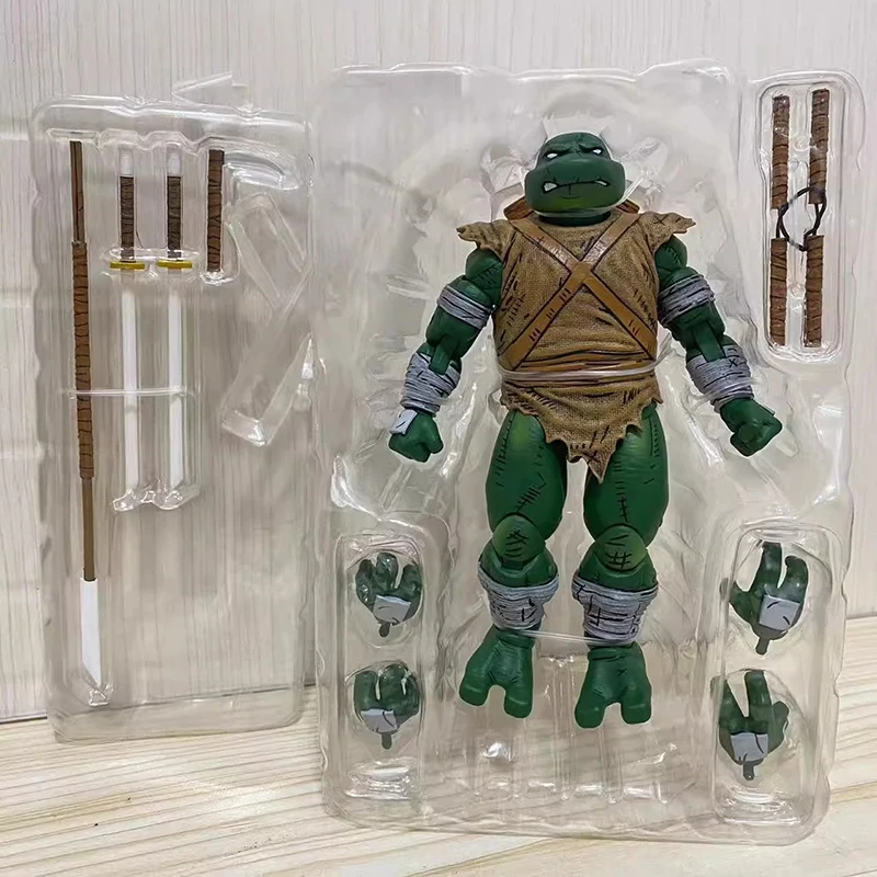 Neca Turtles Series Anime Action Figure Neca 54329 Figuras Collection Desktop Model Action Figure Toys Kids Christmas Gifts