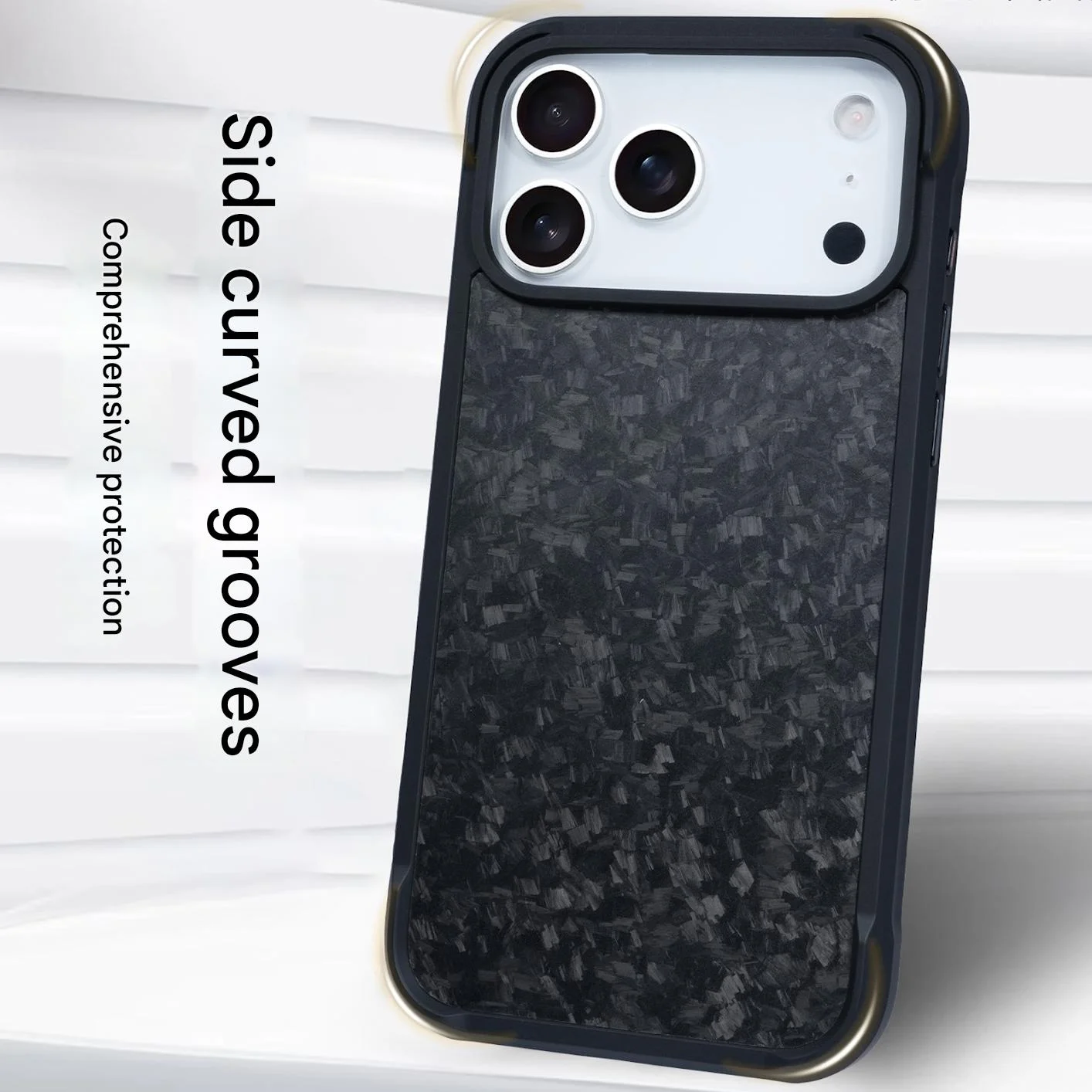 

Luxury Magnetic Carbon Fiber Matte Case For iPhone 17 Pro Max 16 15Pro For MagSafe Wireless Charging Shockproof Hard Armor Cover