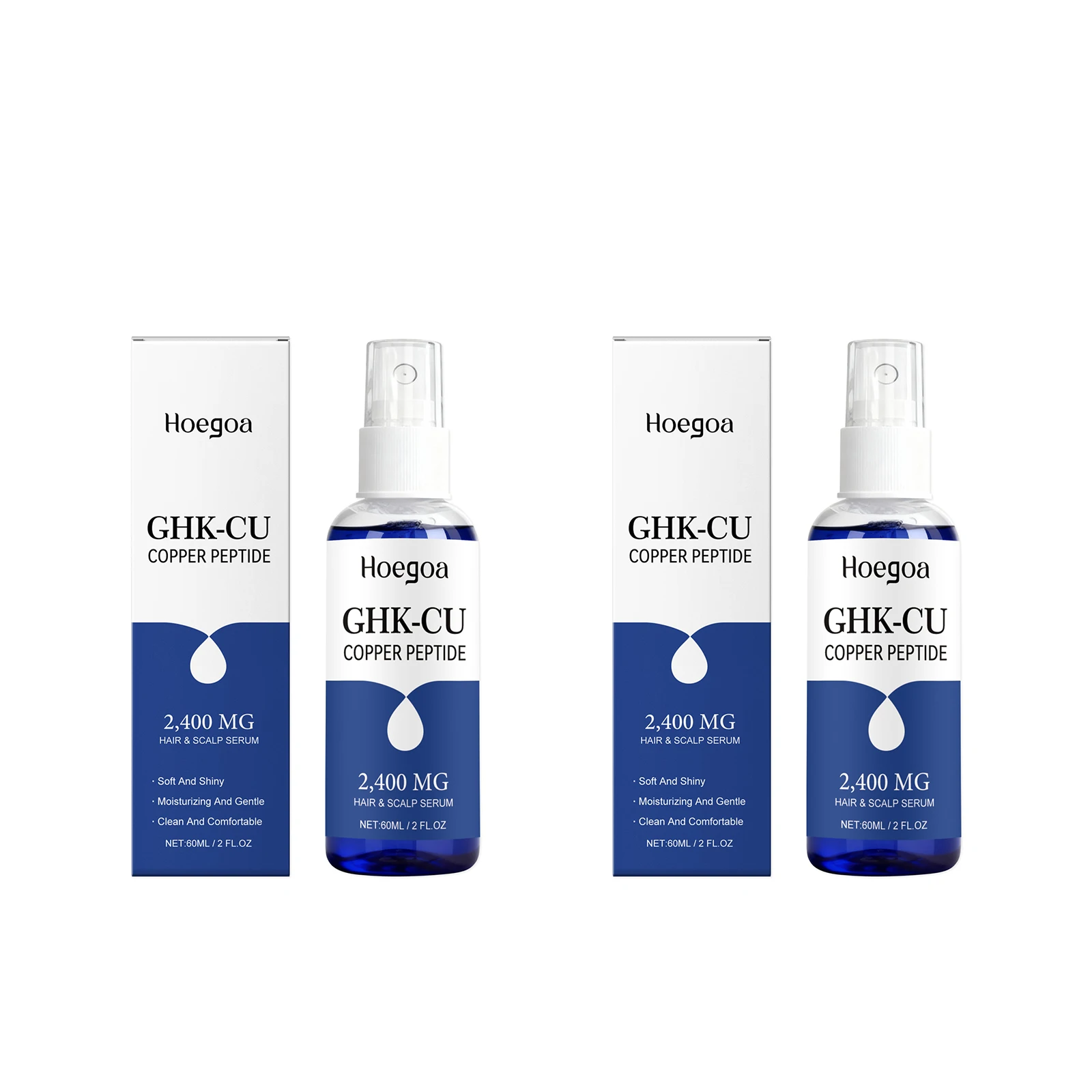 sérum de repousse capillaire avancé au ghk-cu reviews Sérum Hoegoa peptide cuivre pour réparer les pointes sèches et abîmées, réparer la barrière du cuir chevelu, absorption rapide, essence réparatrice pour les cheveux Complex