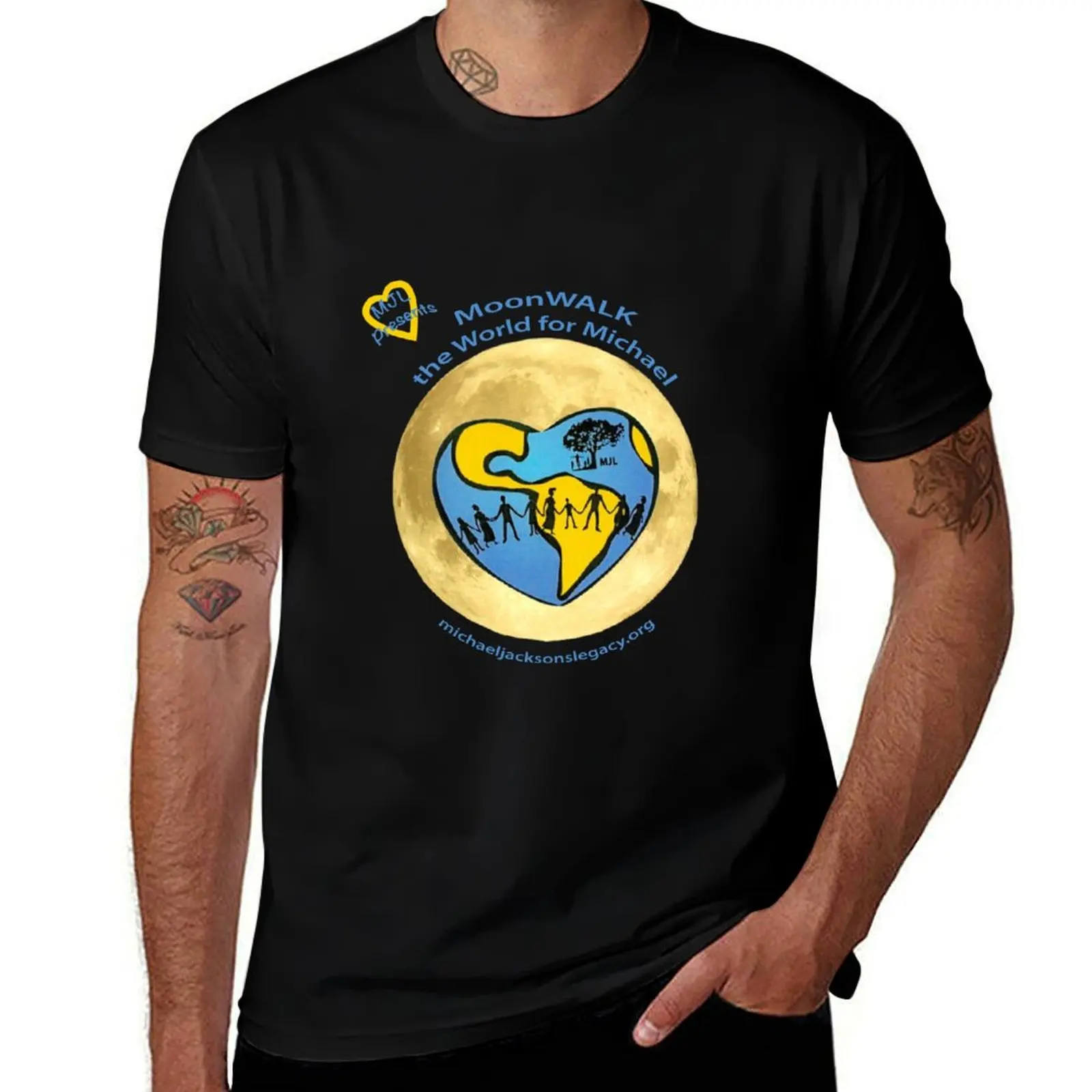 MoonWALK For Michael T-Shirt Large Size Soft Cotton T-Shirt