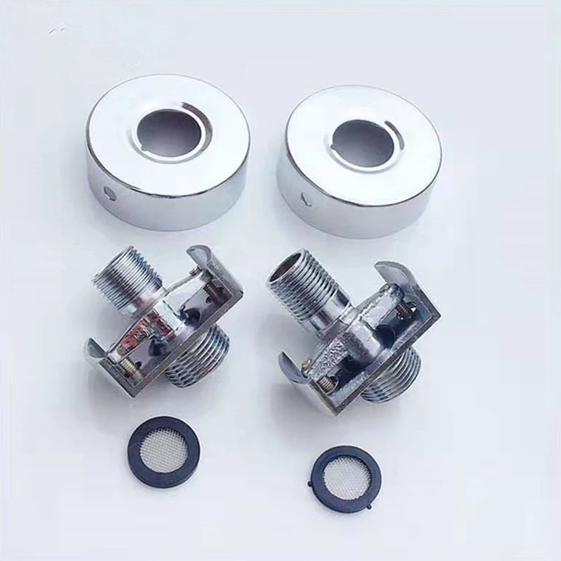 40 Degree Adjustable Wall Mounted Faucet Copper Angled Curved Foot Eccentric Screw Corner for Adjust Angle Of Intake Pipe