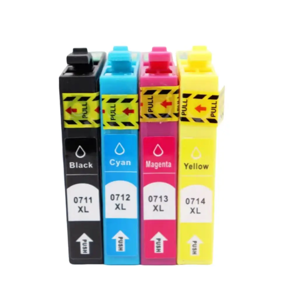  T0711 12 713 14 Ink Cartridge for Epson  D78 D92 D120 DX4000 DX4050 DX4400 DX4450 DX5000