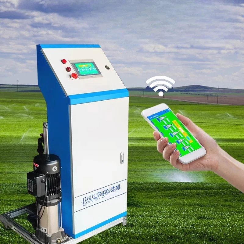 

Intelligent water and fertilizer integrated machine Agricultural irrigation, medicine and fertilization integrated machine
