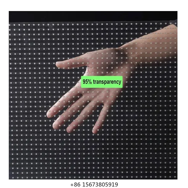 

Прозрачная светодиодная пленка для окон P16 P20 P30, 4K LED-дисплей, для установки вблизи окна