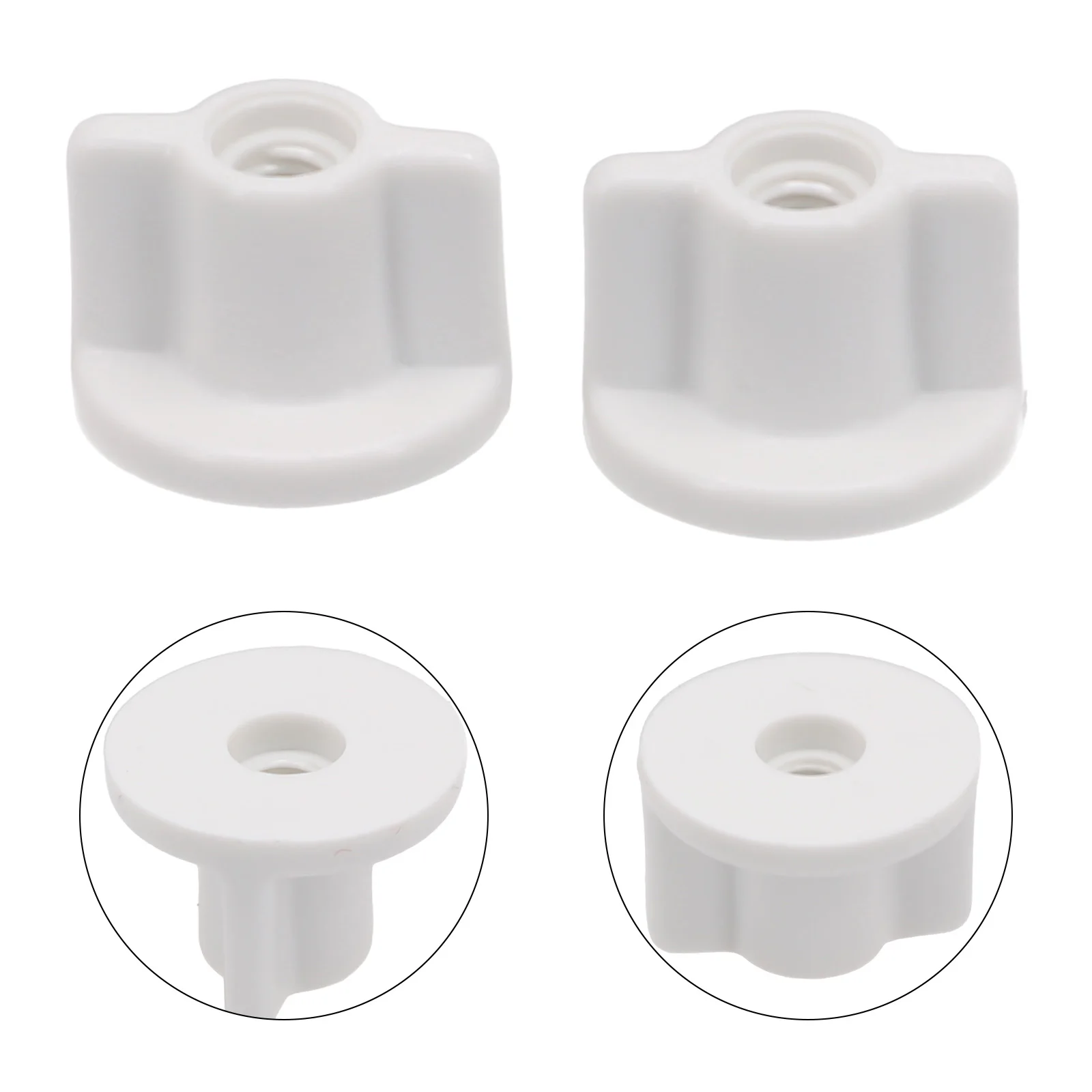 Fixed Replacement Rear Nut Plastic Back Nut For 6mm Screws Screw 2.5cm Fixed Replacement High Quality Brand New