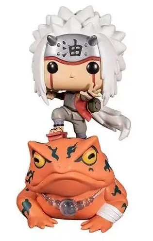 Naruto Jiraiya on Gamakichi  Exclusive Vinyl Cute Figure Model Doll Toys 18cm