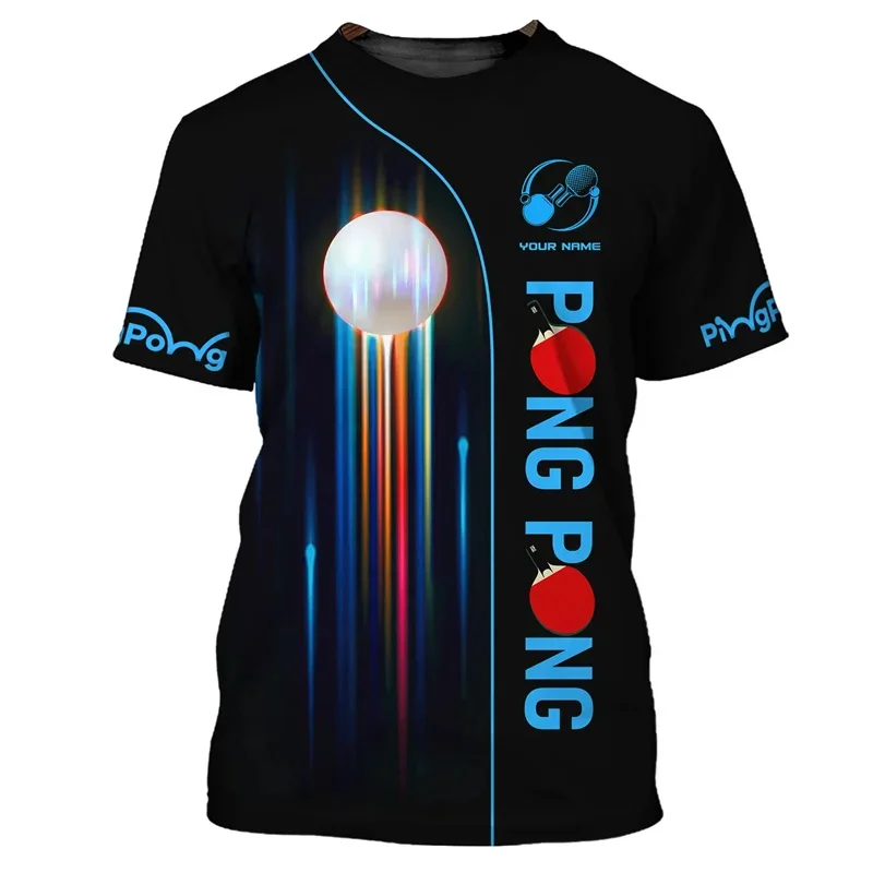 Men's Table Tennis Cycling Remote T-shirt, Quick Drying, Cycling Training T-shirt, Running Sports T-shirt