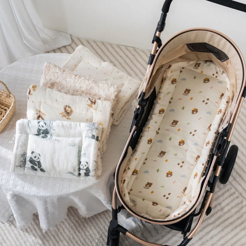 

Baby Stroller Seat Cushion Cotton Small Mattress Baby Stroller Pad Baby Seat Mat 40*80CM