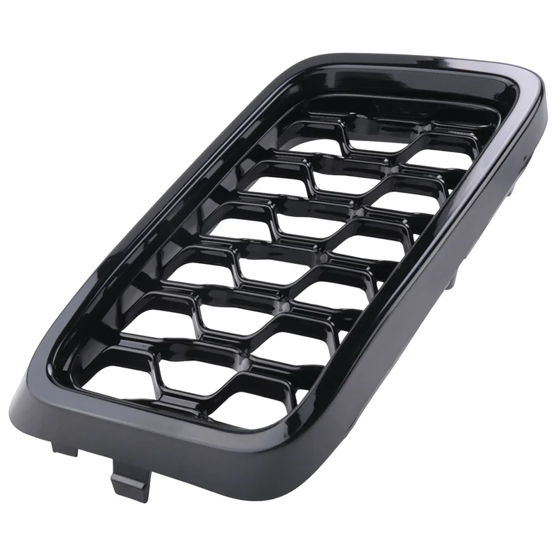 

Black Car Front Insert Mesh Grille Decoration Cover Front Radiator Inlet Grill Trim For Jeep Cherokee 2019 2020 2021