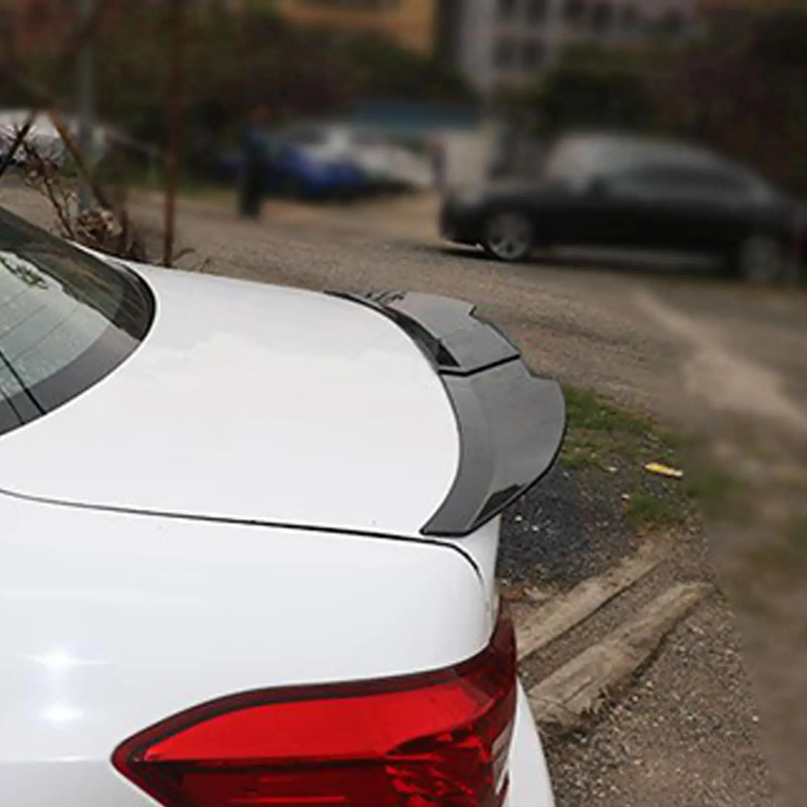 

Rear Wing Spoiler Adjustable Roof Rear Spoiler Trunk Lip Lightweight Exterior Accessories For Driving Shows Enthusiasts Daily