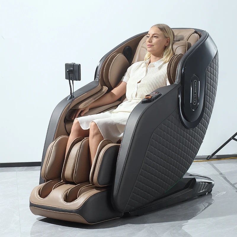 

Luxury Massage Chair Best Zero Gravity Electric Cheap Price Back Shiatsu Kneading Full Body SL Track Recliner Spa Massage Chair