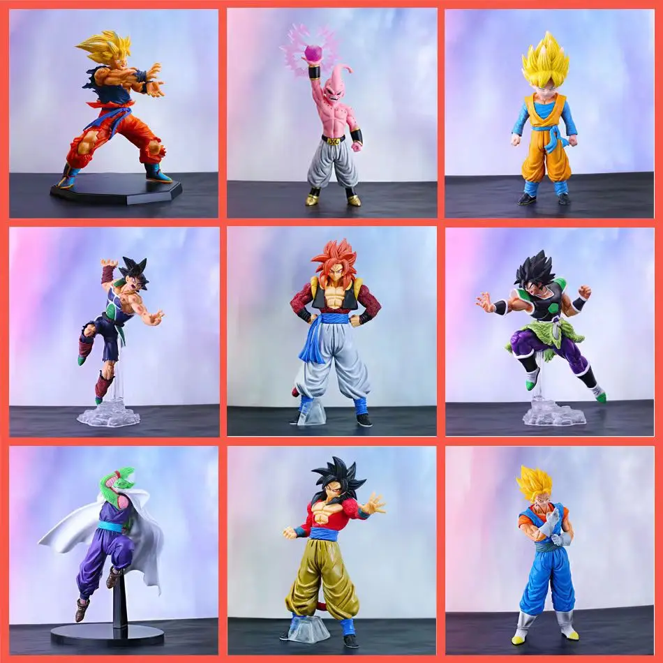 Dragon Ball аниме слепая коробка фигурка ПВХ Коллекционная игрушка Mystery Surprise подарок для фанатов Goku Vegeta Frieza Piccolo Random Edition