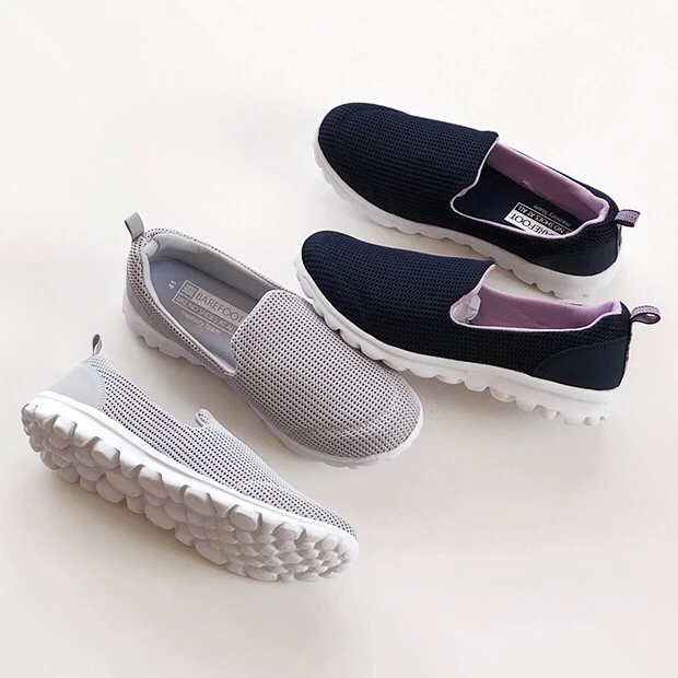 

Женские повседневные спортивные туфли без шнурков, легкие, мягкие, удобные для ходьбы, легко надеваемые