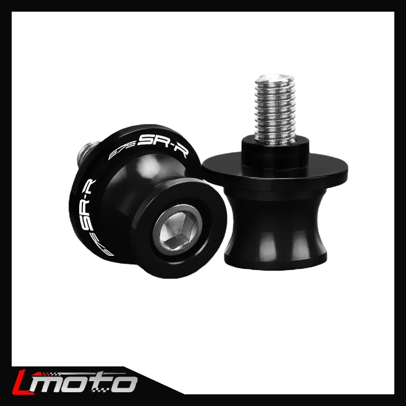 

For CFMOTO CF MOTO 675SRR 675 SR-R 675 SRR 675 2024 2025 Motorcycles Accessories 10MM Swingarm Spools Rear Stand Screws Sliders