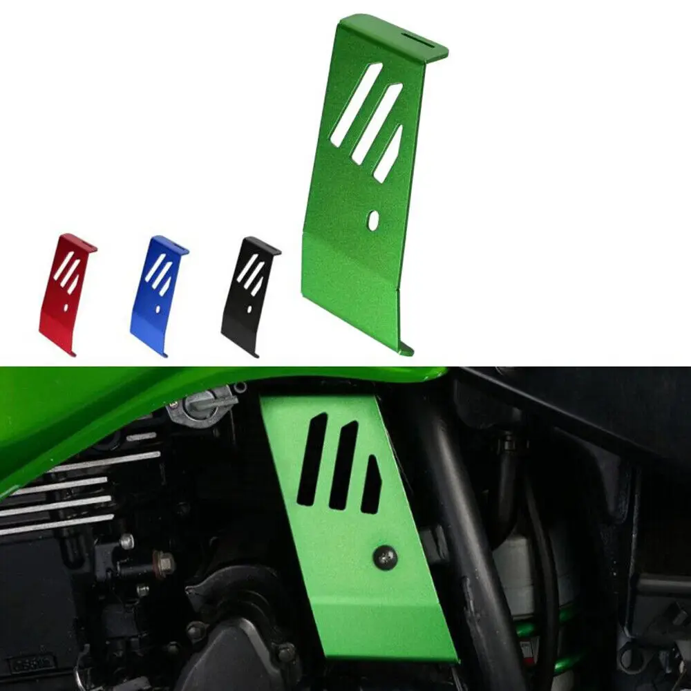 Motorcycle Left Fuse Box Cover Guard Plate Protector  Plate  accessories Frame For Kawasaki KLR650 2008-2018 KLR 650