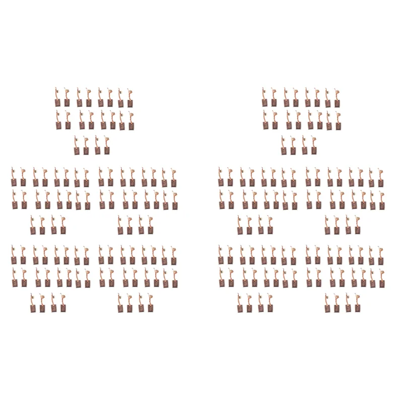 Cepillos de motor de carbono CB440 de repuesto A96I para CB-440 / CB-436/195021-6/194427-5/194159-4 BTS130RFE DCPB16, 100 pares