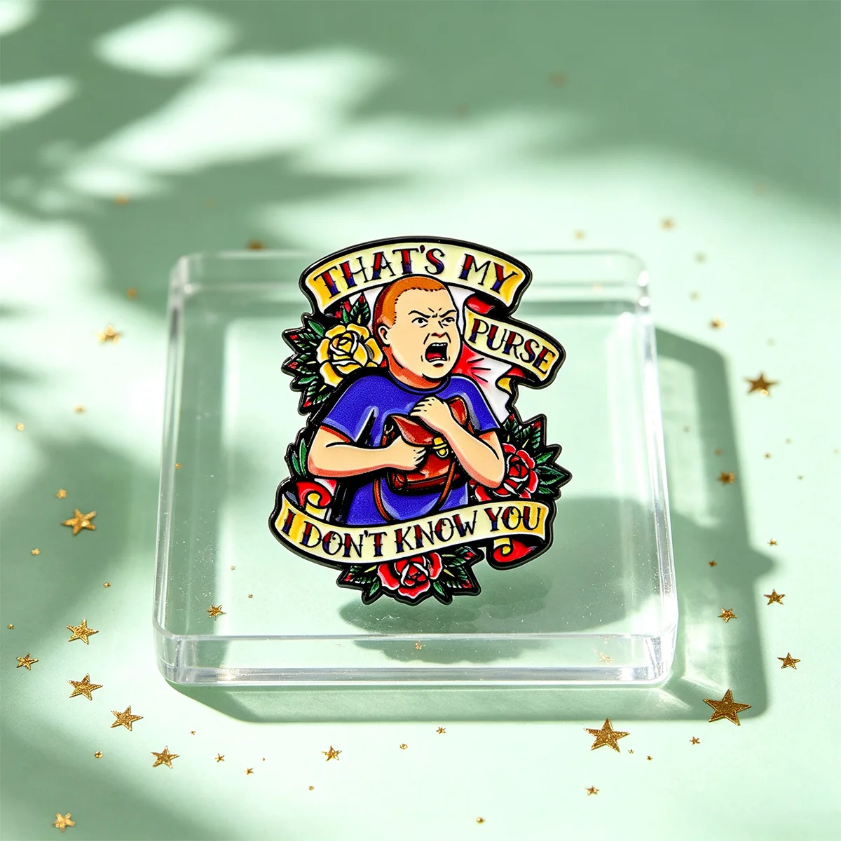 Funny Vintage Quote Enamel Pin Brooch Punk Cartoon Badge Street Style Jewelry Gift for Women Men Backpack Clothes Accessories view 2
