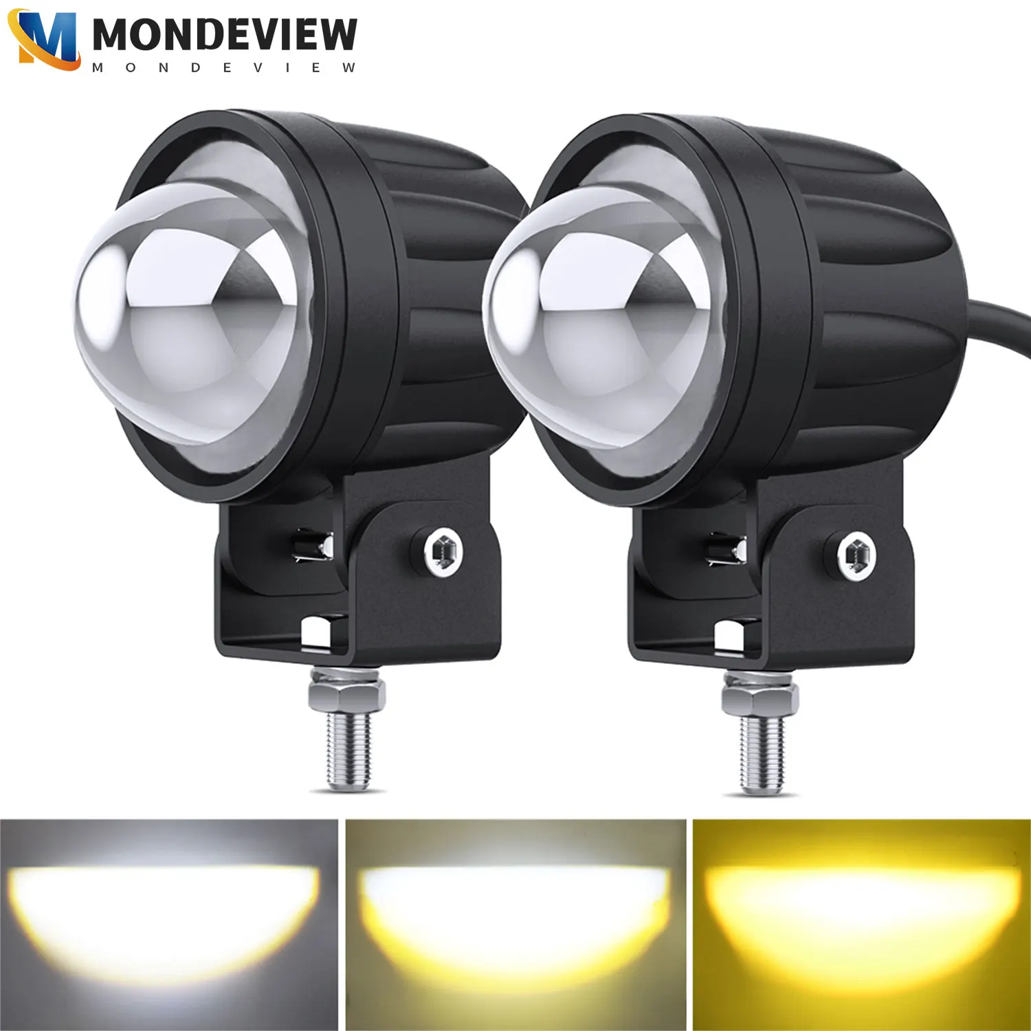 mondeview-12v-24v-led-luz-de-trabalho-motocicleta-holofote-hi-lo-feixe-drving-farol-branco-amarelo-led-luz-nevoeiro-lampada-auxiliar-do-carro