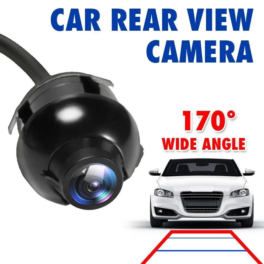 

Car Rear View Camera 4 LED Night Vision Reversing Auto Parking Monitor CCD Waterproof 170 Degree HD Video