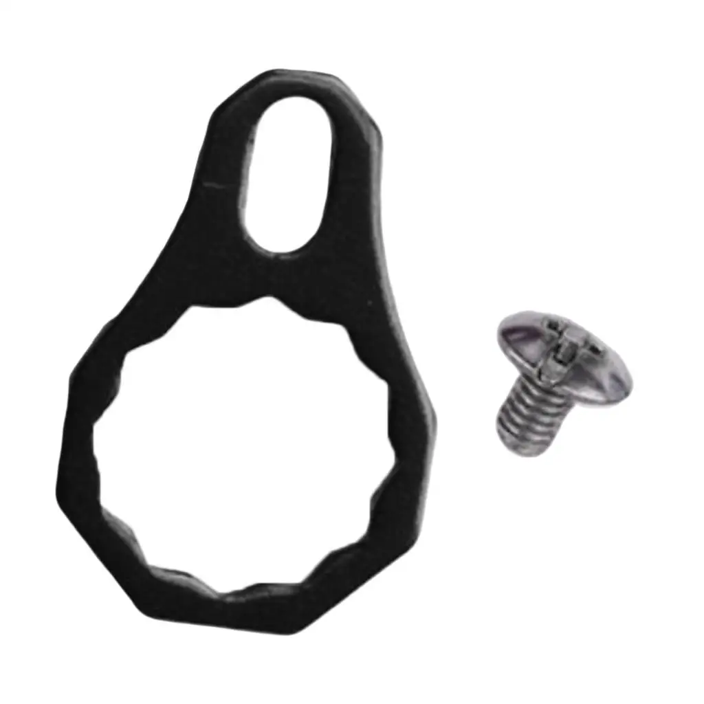 استبدال بكرة الصيد قفل لوحة المسمار الجوز DIY الصيد #4