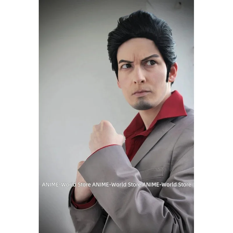 

Yakuza Kazuma Kiryu униформа манга аниме игра Рождественская вечеринка Хэллоуин униформа наряд косплей костюм на заказ любой размер