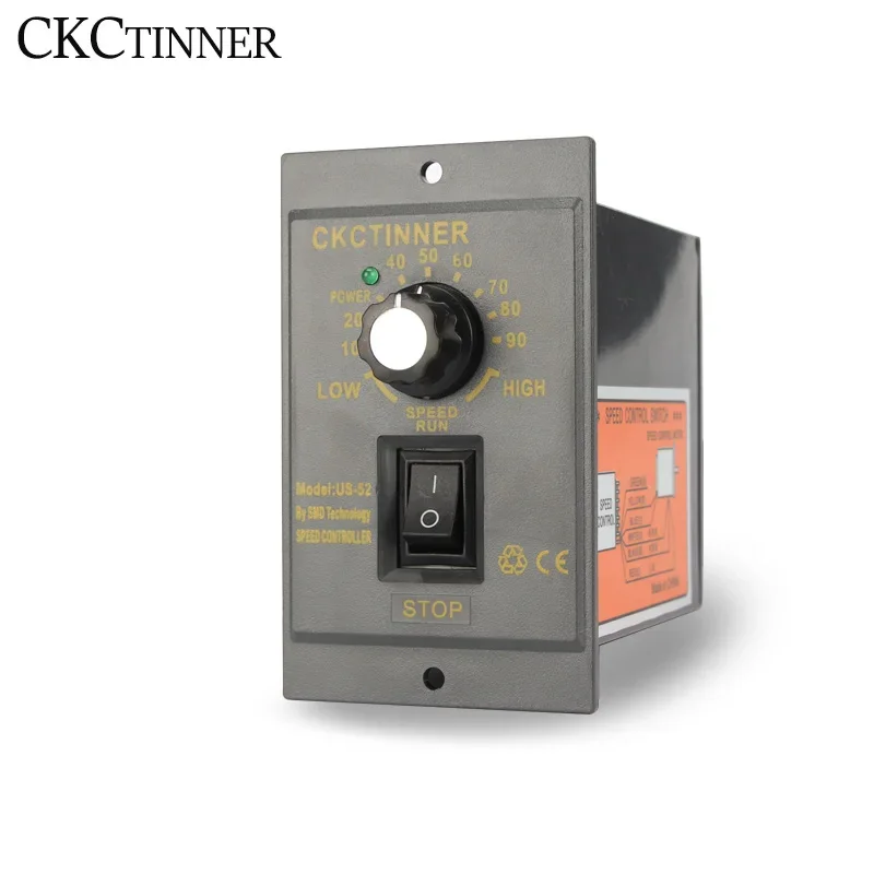 AC 220V Motor Speed Controller Pinpoint Regulator Controller Forward & Backward 15/25/40/60/90/120/180/200/250/300/400W