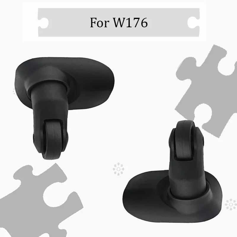 

For W176 Luggage Compartment Replacement Wheel Set Durable 360° Swivel Luggage Wheels Repair Kit + Installation Tools